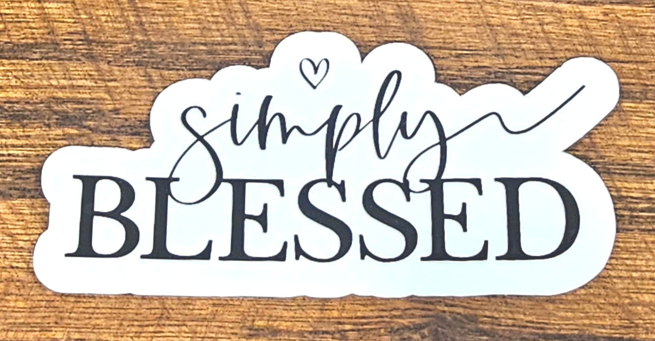 Water Resistant Stickers