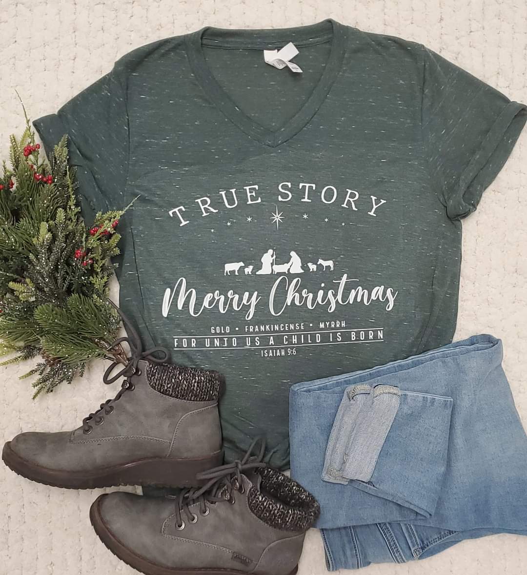 Merry Christmas (v-neck)