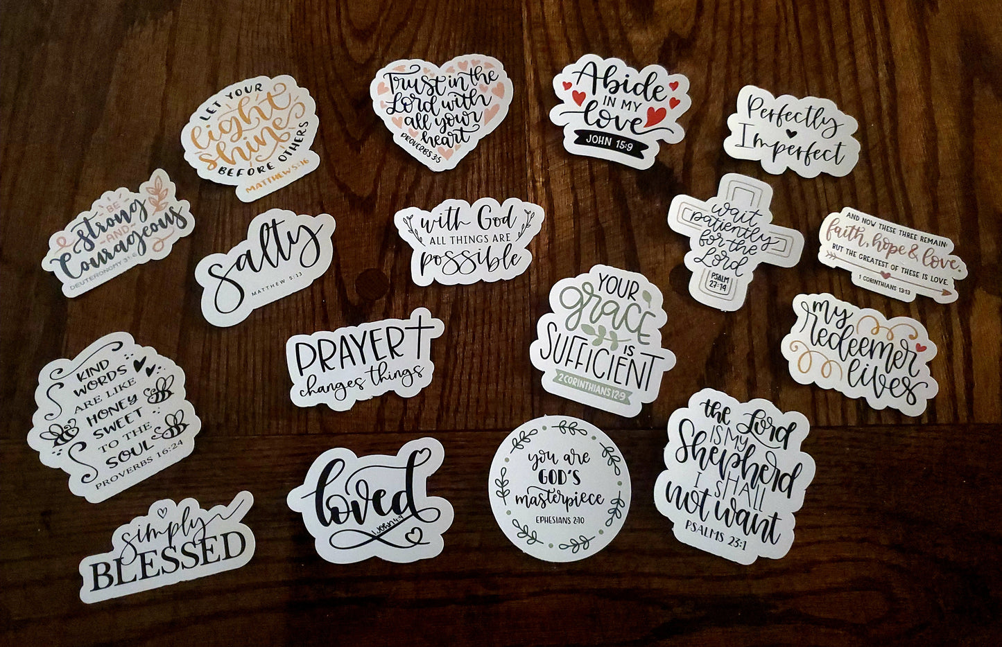 Water Resistant Stickers