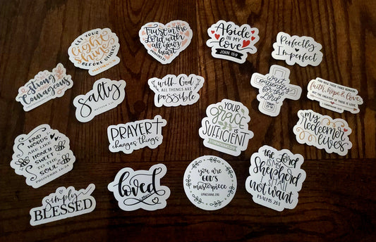 Water Resistant Stickers